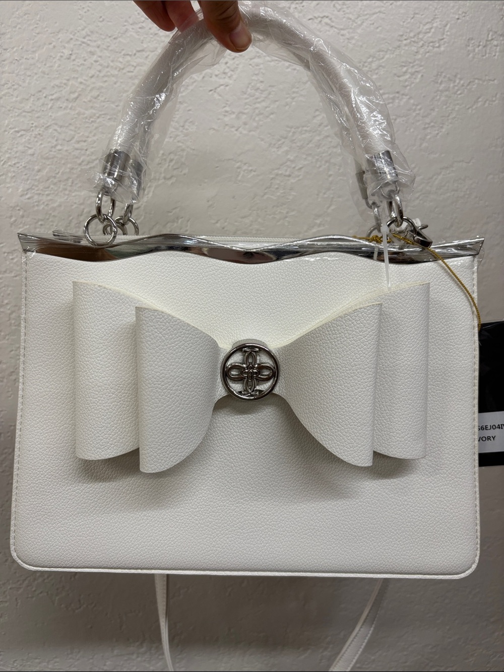 LIKE DREAMS crossi The Noa Structured Bowtie Small Crossbody Bag